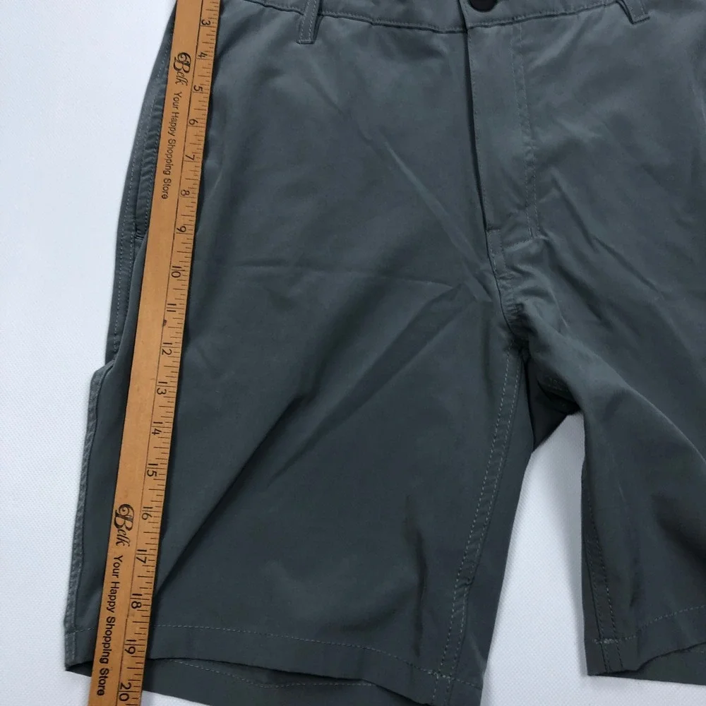 Hurley Hybrid Walk Shorts Gray Size 32 Stretch Quick Dry Boardshorts 9